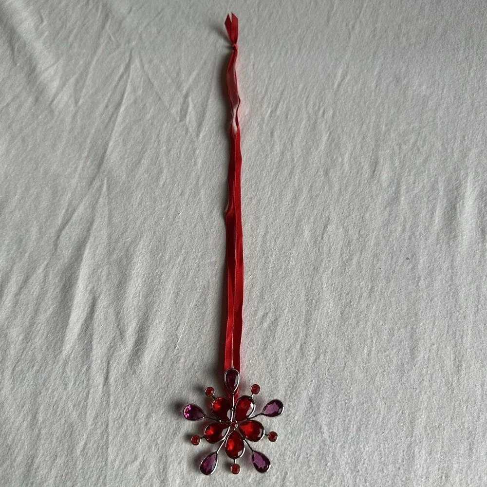 Swarovski red jewels